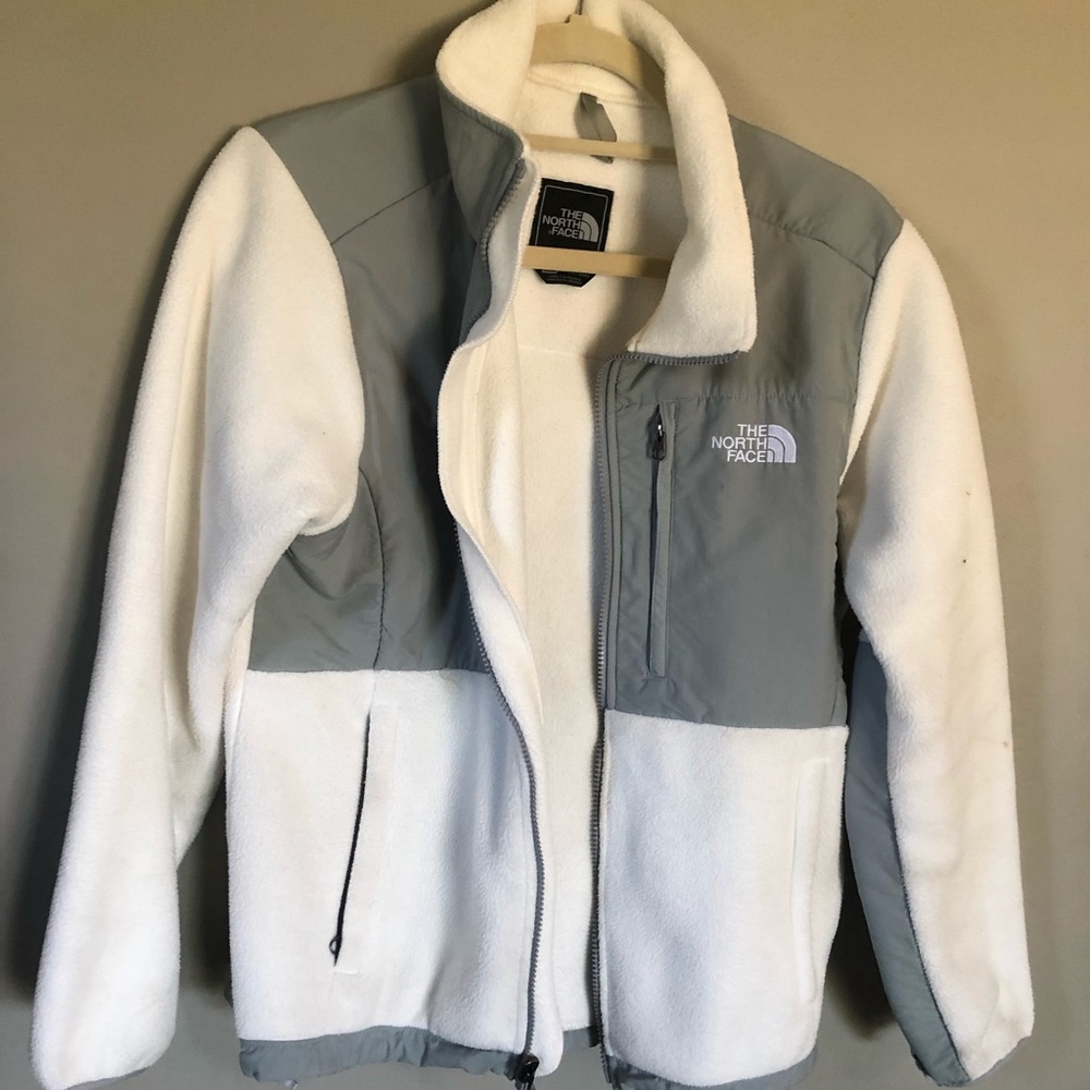 Womens Medium Columbia Jacket White/Gray